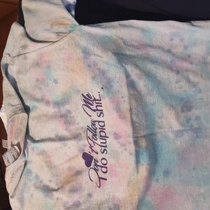 Tie dyed t shirt